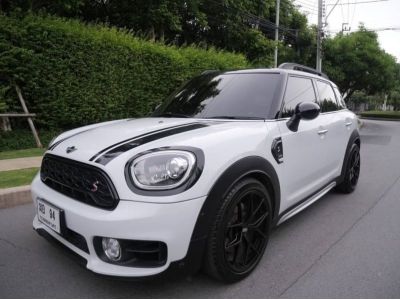 Mini Cooper S Countryman Hightrim 2019 สีขาว รถมือเดียวจากศูนย์ ฟรีดาวน์